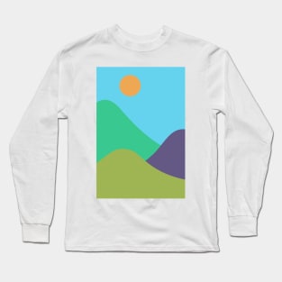 Serene Scape Long Sleeve T-Shirt